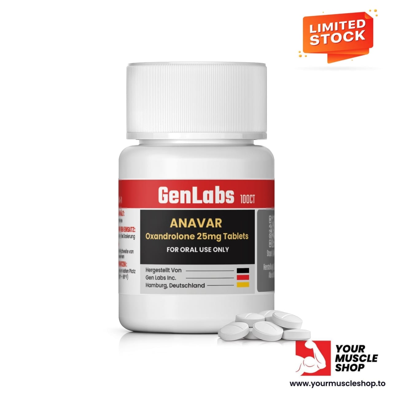 Anavar 25mg-YMS